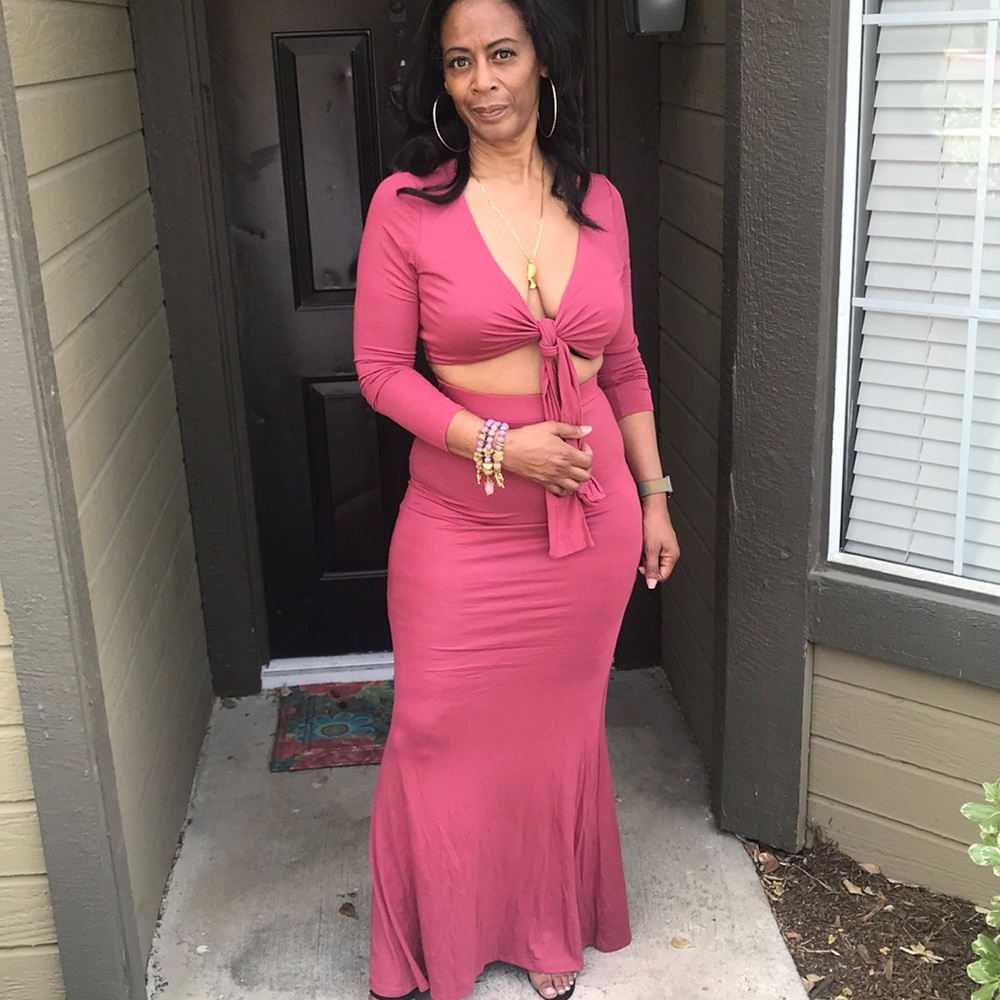 2 piece maxi set